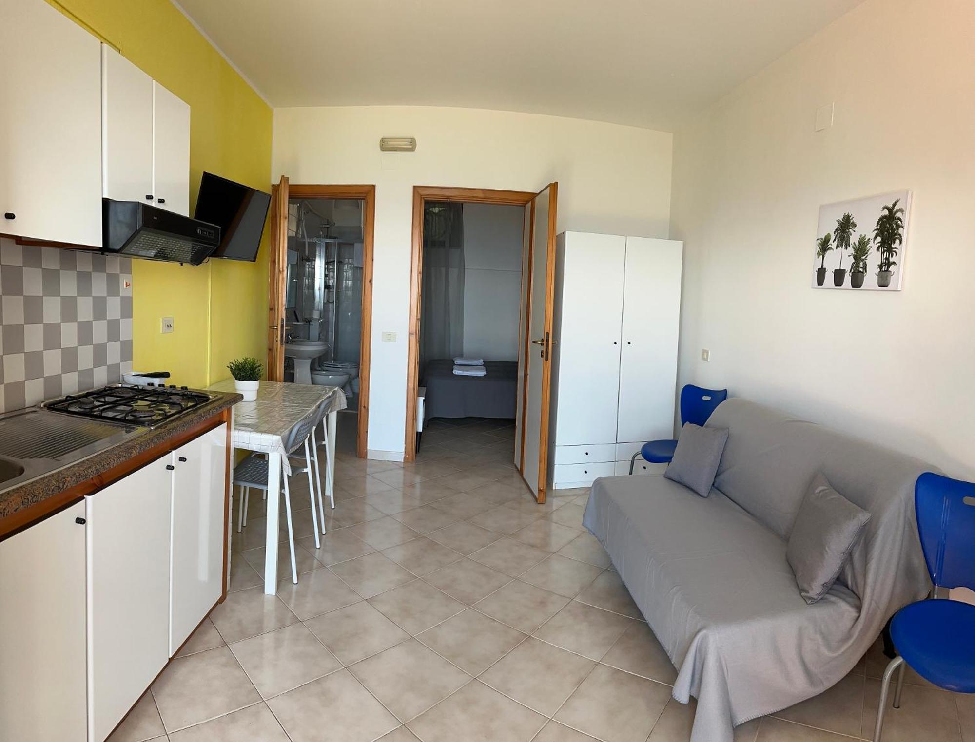 Le Terrazze Aparthotel Агрополи Екстериор снимка
