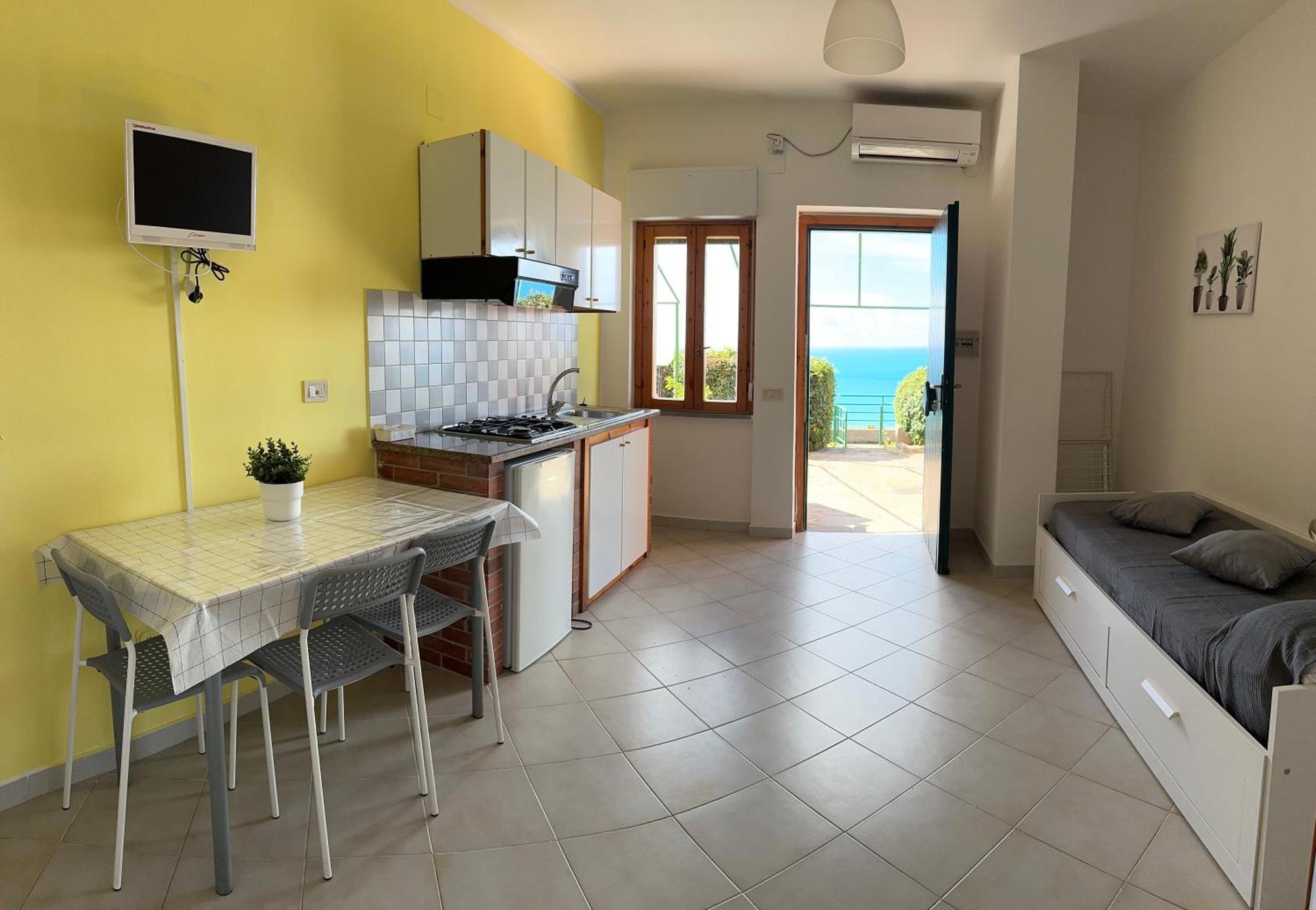 Le Terrazze Aparthotel Агрополи Екстериор снимка
